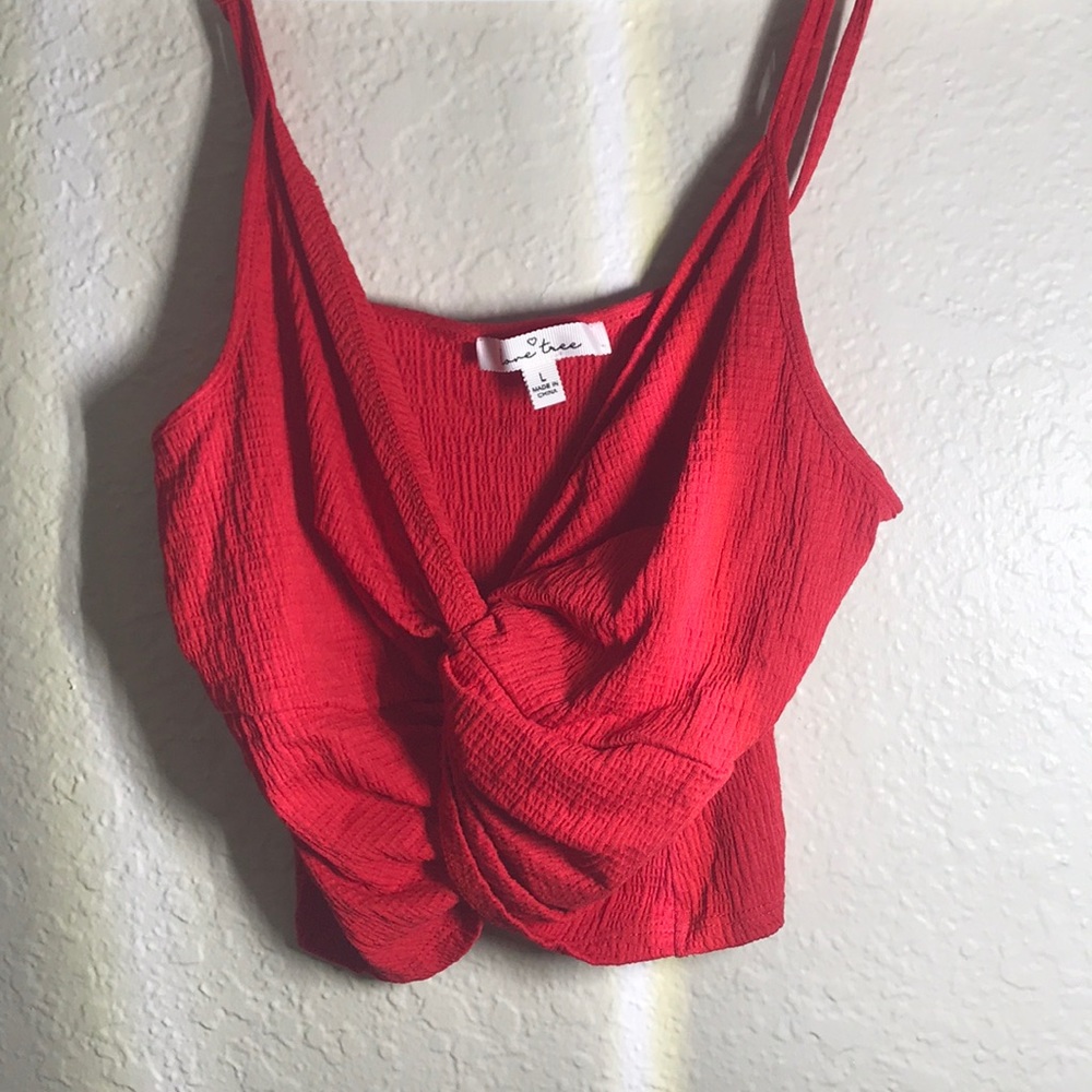 Red Blouse. Size L
